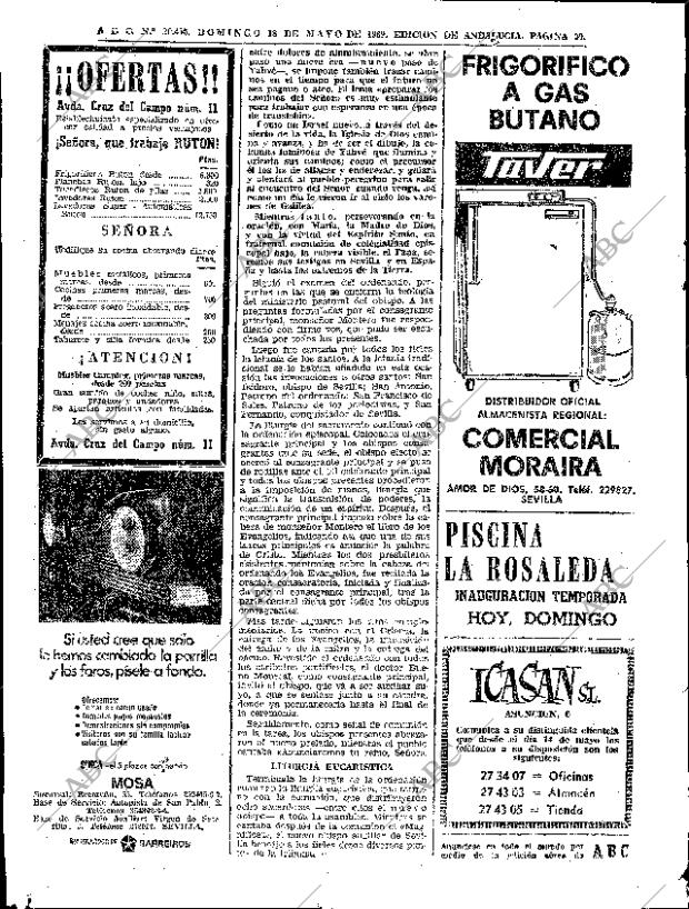 ABC SEVILLA 18-05-1969 página 30