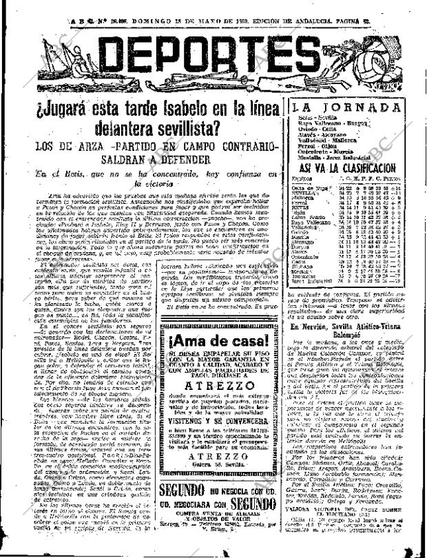 ABC SEVILLA 18-05-1969 página 53