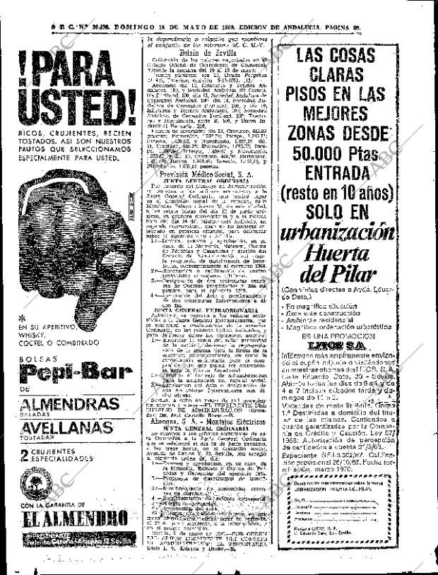 ABC SEVILLA 18-05-1969 página 66