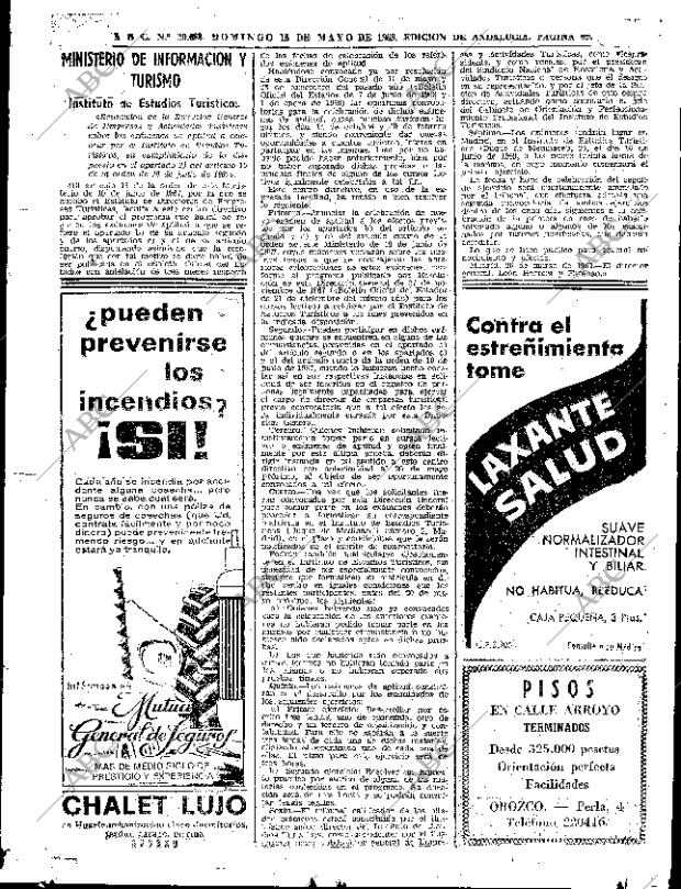 ABC SEVILLA 18-05-1969 página 69