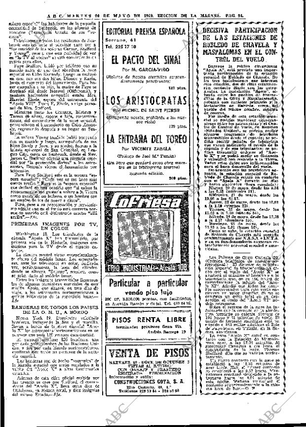 ABC MADRID 20-05-1969 página 42