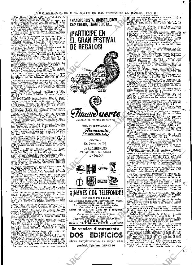 ABC MADRID 21-05-1969 página 105