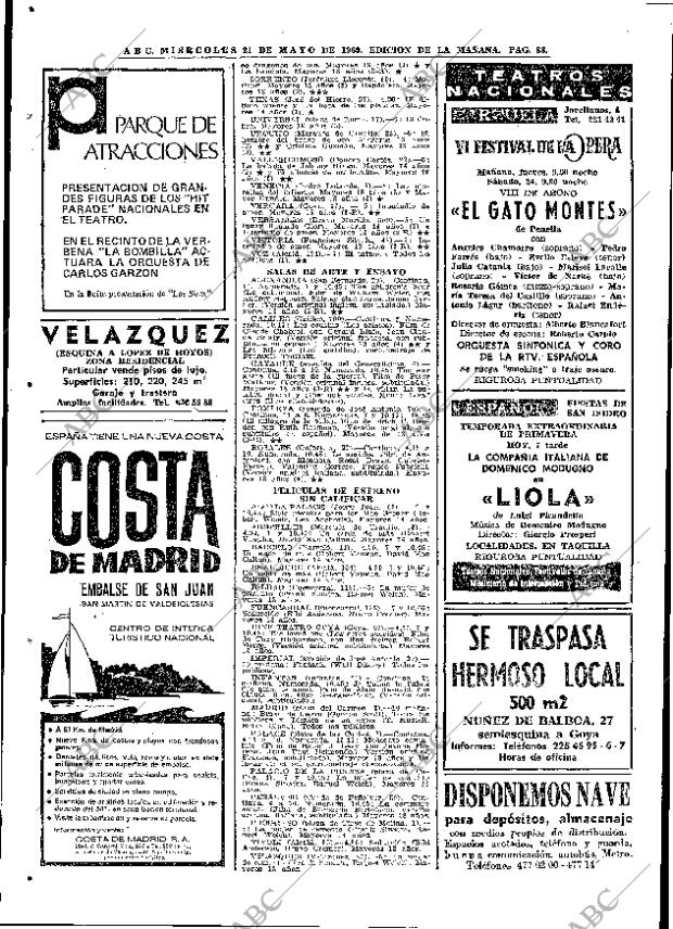 ABC MADRID 21-05-1969 página 106