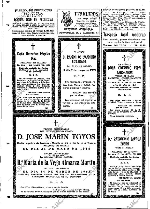 ABC MADRID 21-05-1969 página 124