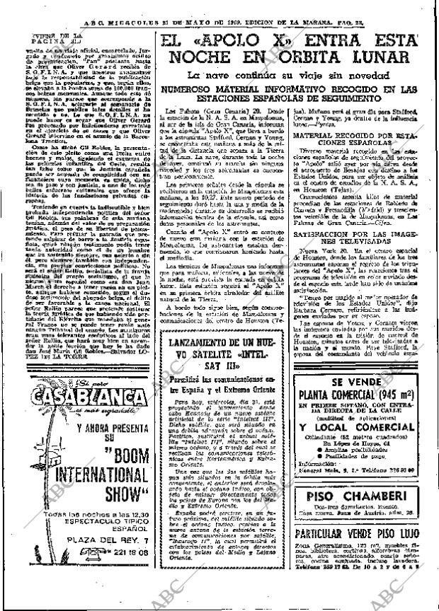 ABC MADRID 21-05-1969 página 41