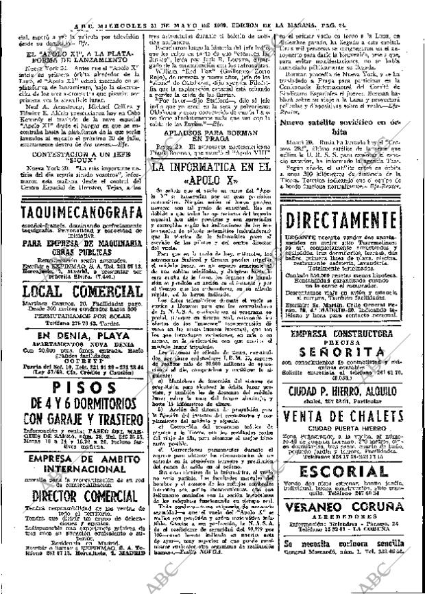 ABC MADRID 21-05-1969 página 42