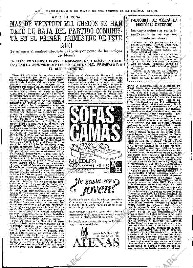 ABC MADRID 21-05-1969 página 47