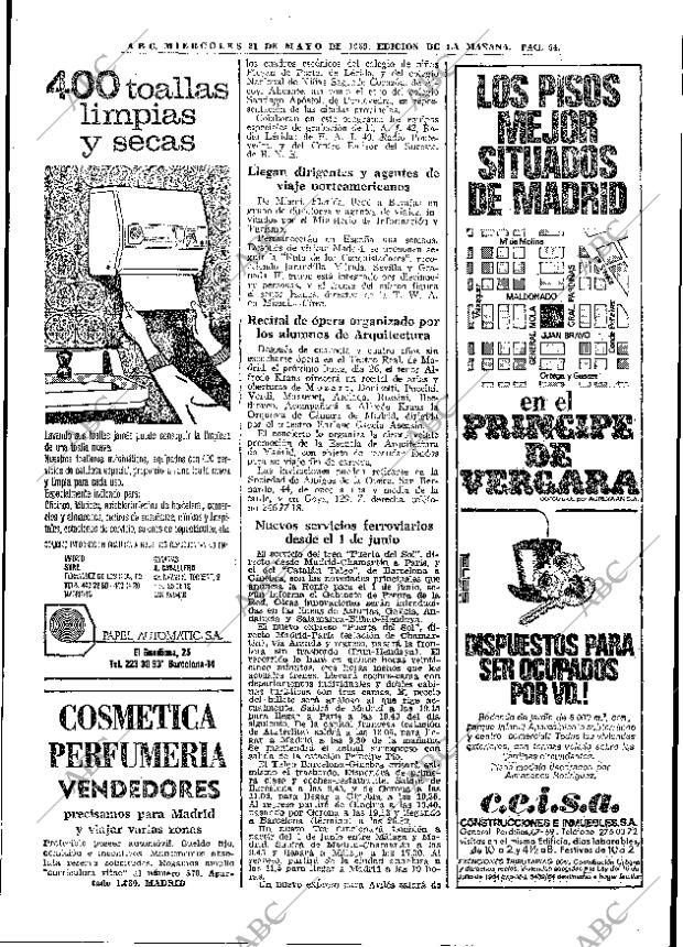 ABC MADRID 21-05-1969 página 72