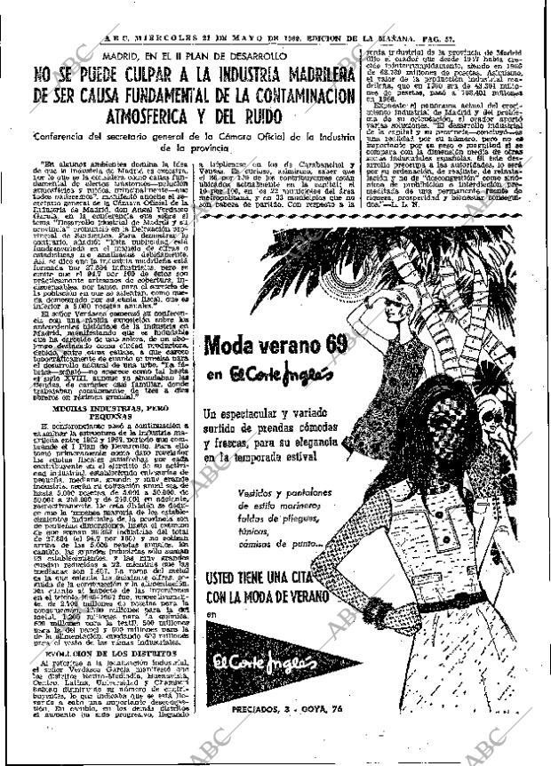 ABC MADRID 21-05-1969 página 75