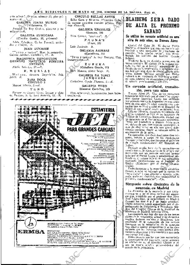 ABC MADRID 21-05-1969 página 79