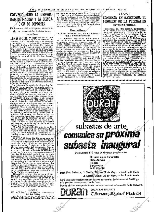 ABC MADRID 21-05-1969 página 93