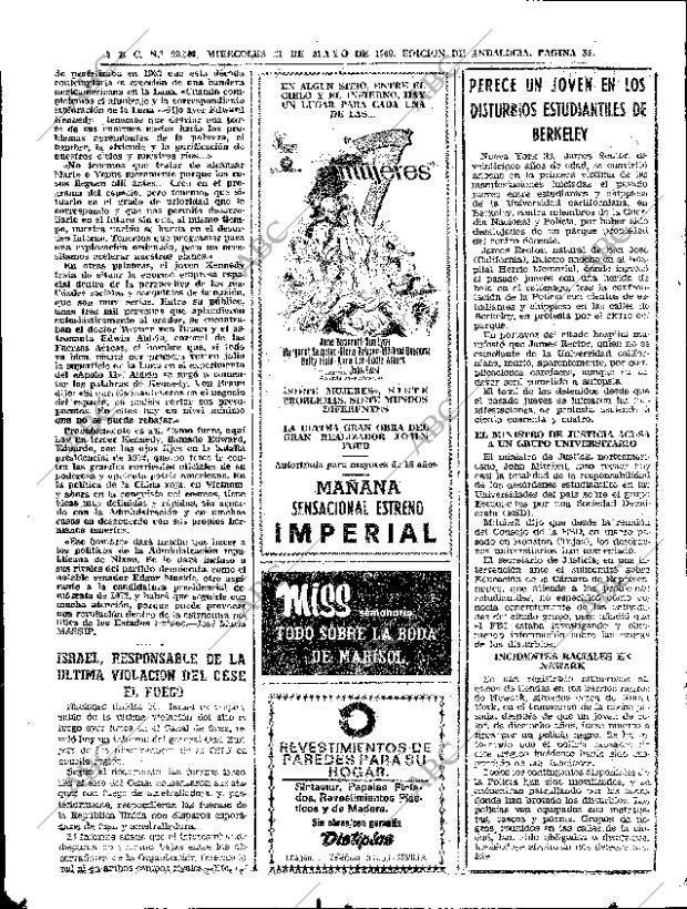ABC SEVILLA 21-05-1969 página 34
