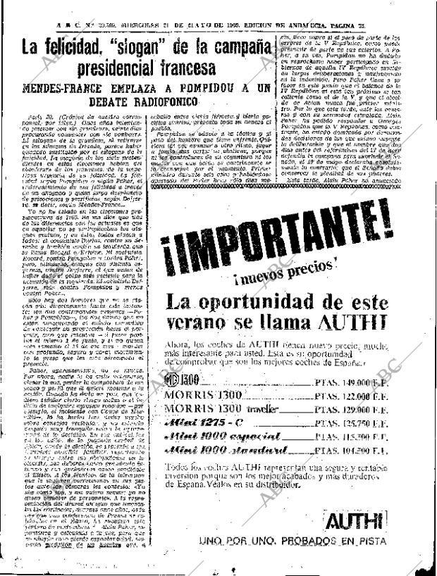 ABC SEVILLA 21-05-1969 página 35