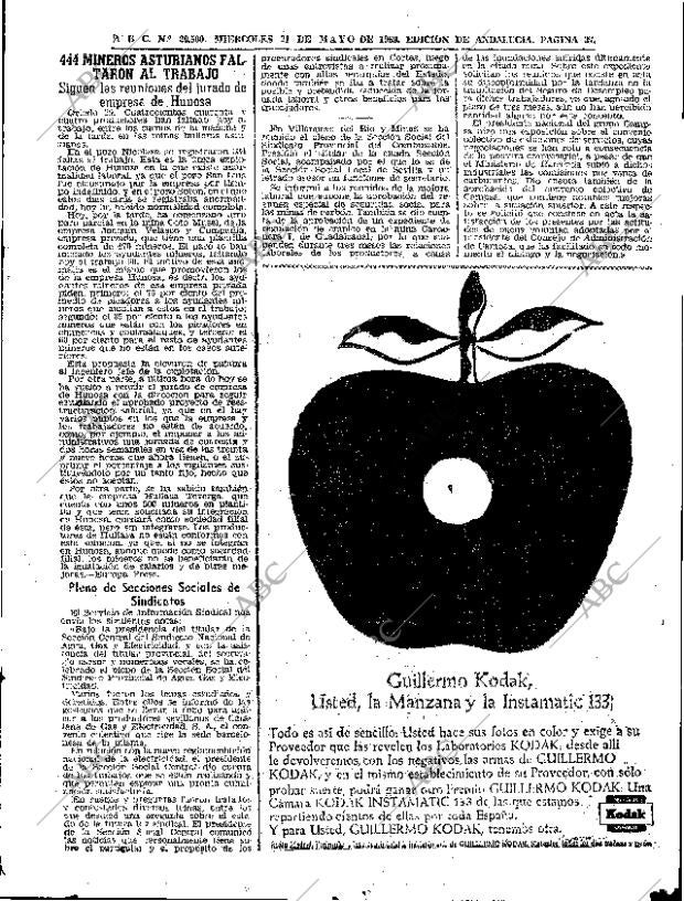 ABC SEVILLA 21-05-1969 página 37