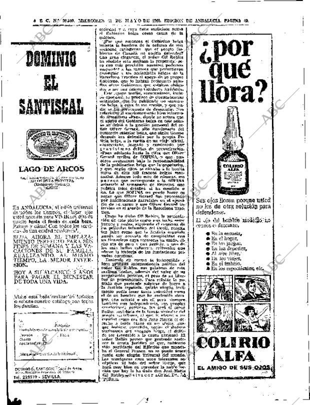 ABC SEVILLA 21-05-1969 página 40