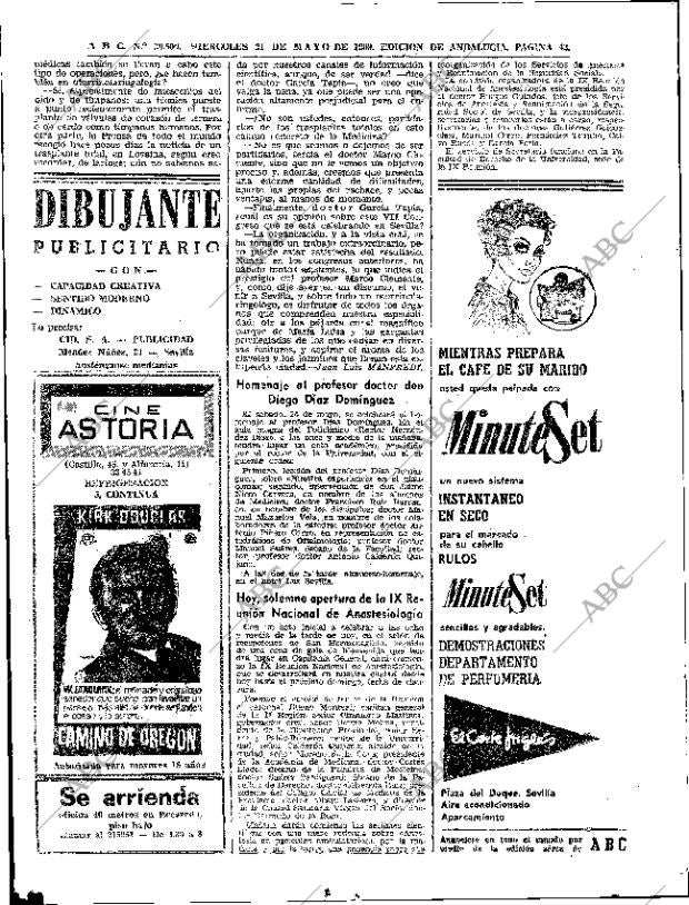 ABC SEVILLA 21-05-1969 página 42