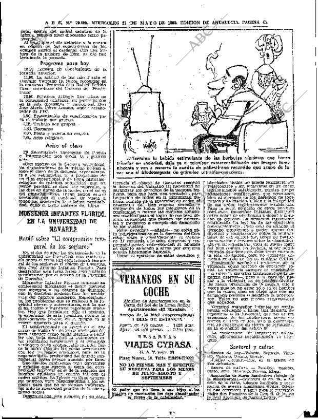 ABC SEVILLA 21-05-1969 página 45