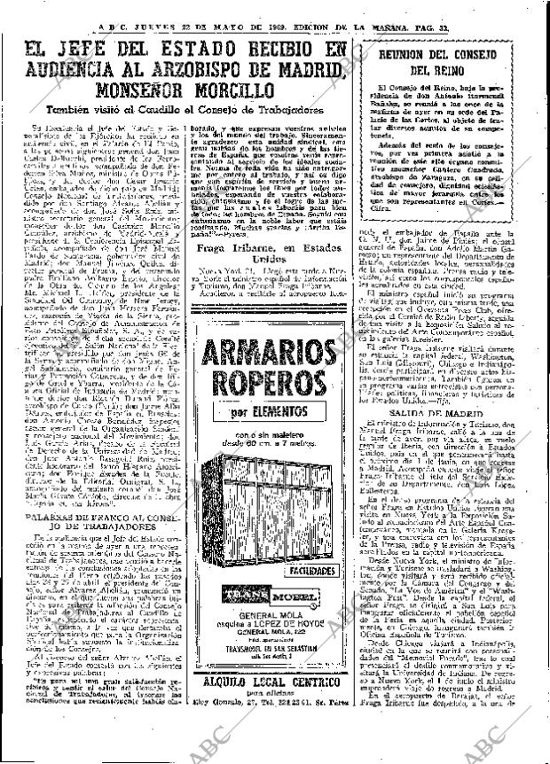 ABC MADRID 22-05-1969 página 51
