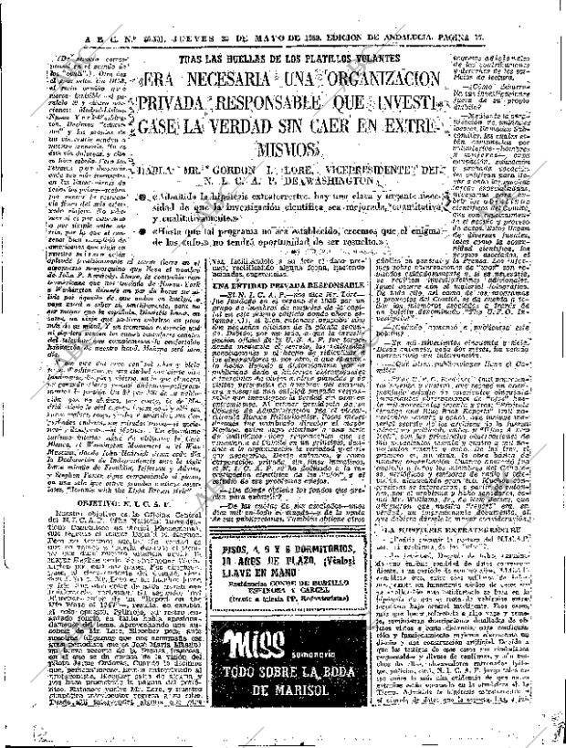ABC SEVILLA 22-05-1969 página 77