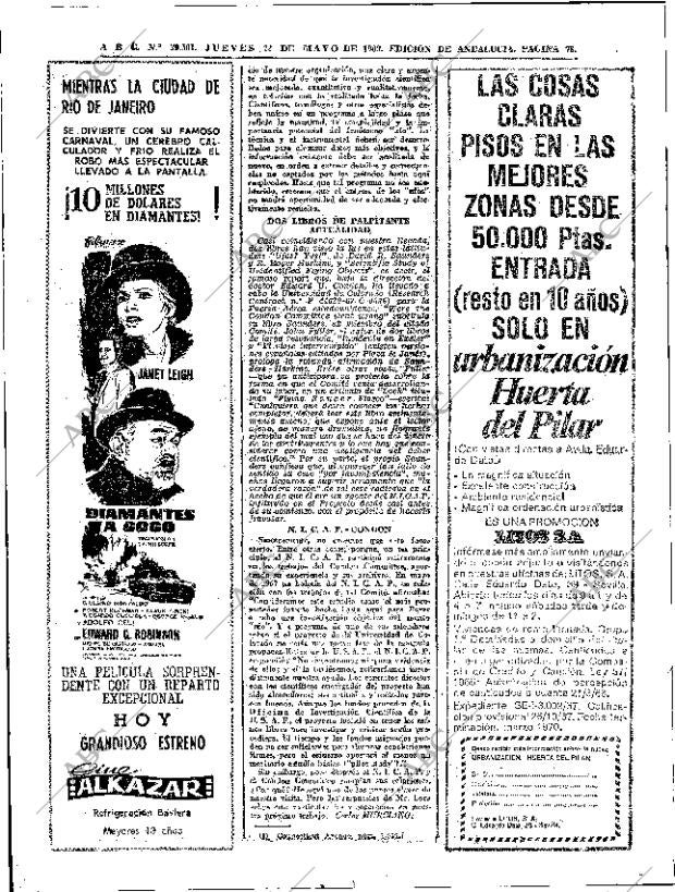 ABC SEVILLA 22-05-1969 página 78