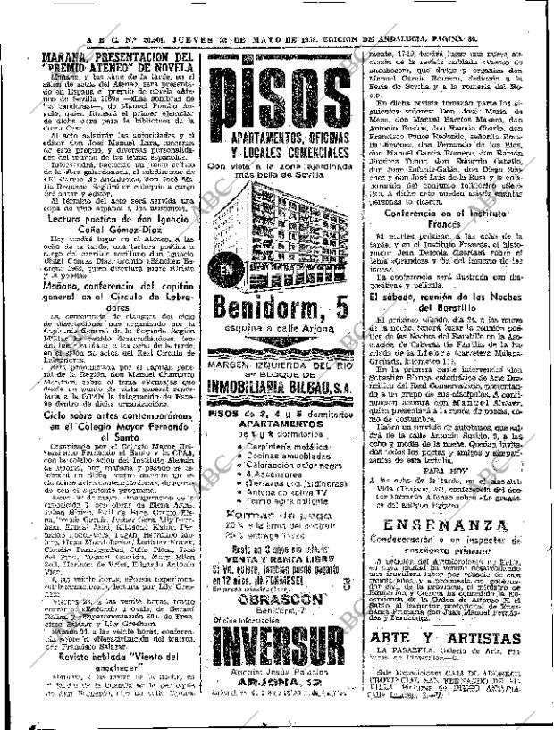 ABC SEVILLA 22-05-1969 página 80