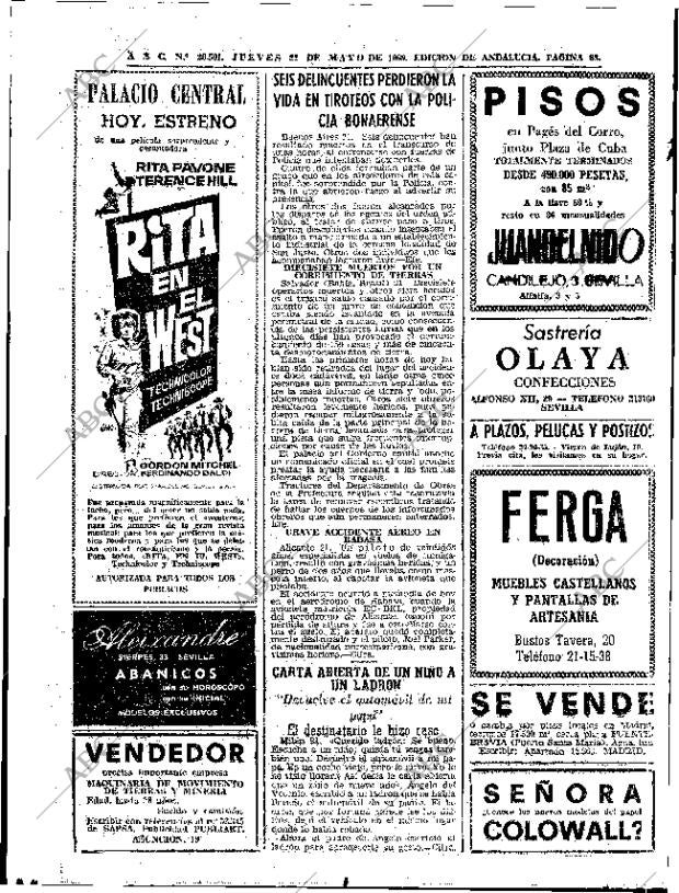 ABC SEVILLA 22-05-1969 página 88