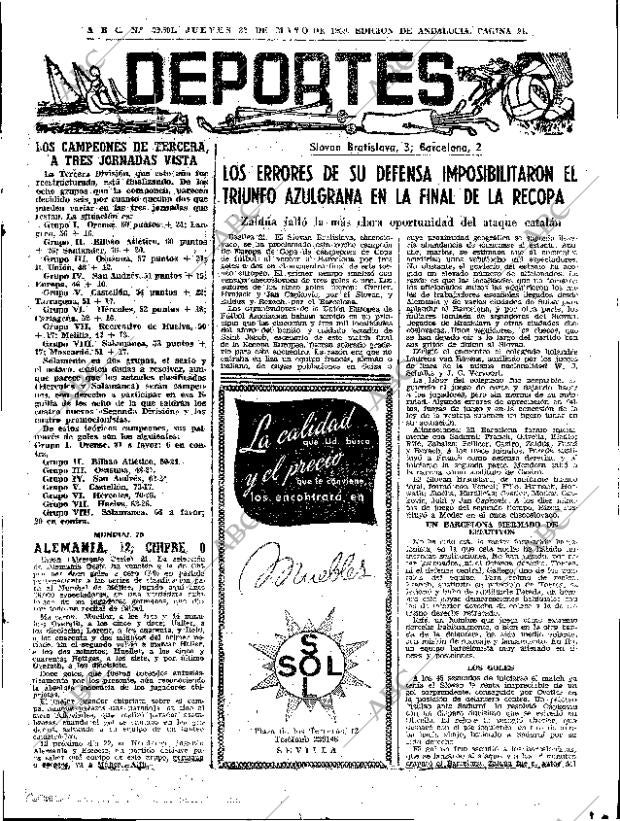 ABC SEVILLA 22-05-1969 página 91