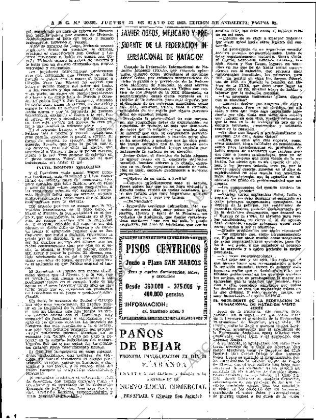 ABC SEVILLA 22-05-1969 página 92