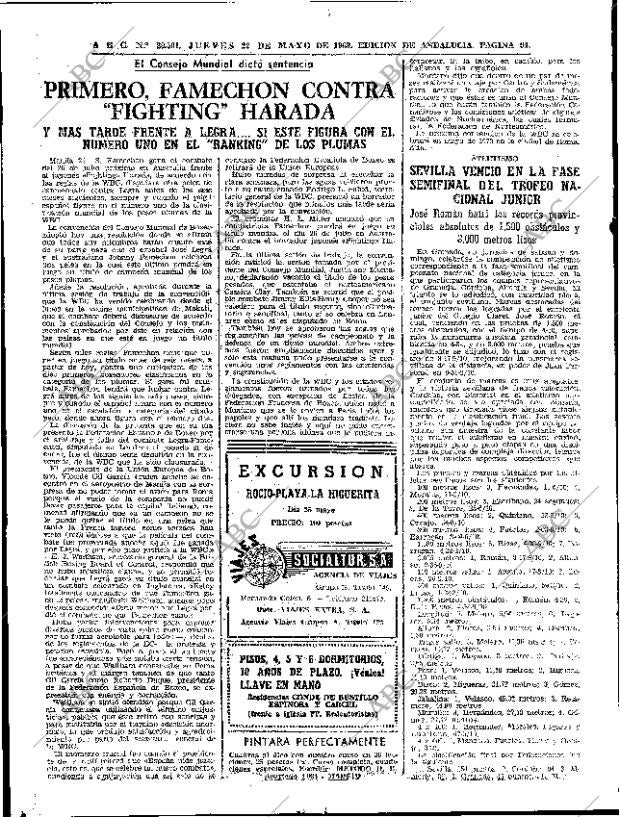 ABC SEVILLA 22-05-1969 página 94
