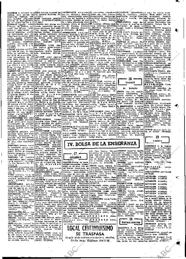 ABC MADRID 23-05-1969 página 119