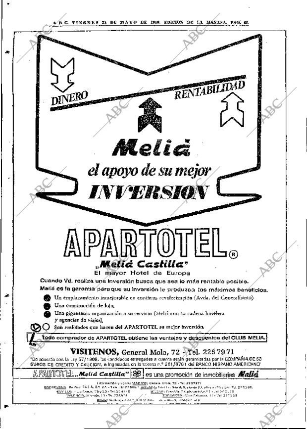 ABC MADRID 23-05-1969 página 86