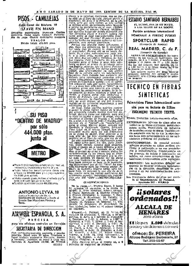 ABC MADRID 24-05-1969 página 116