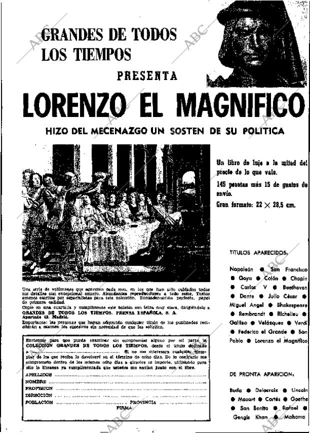 ABC MADRID 25-05-1969 página 114