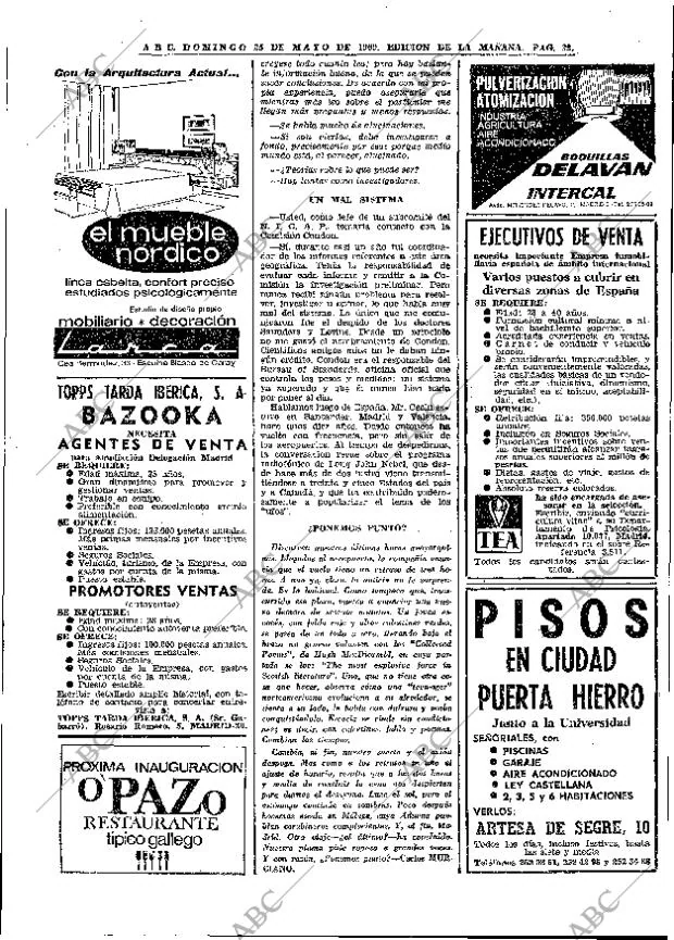 ABC MADRID 25-05-1969 página 42