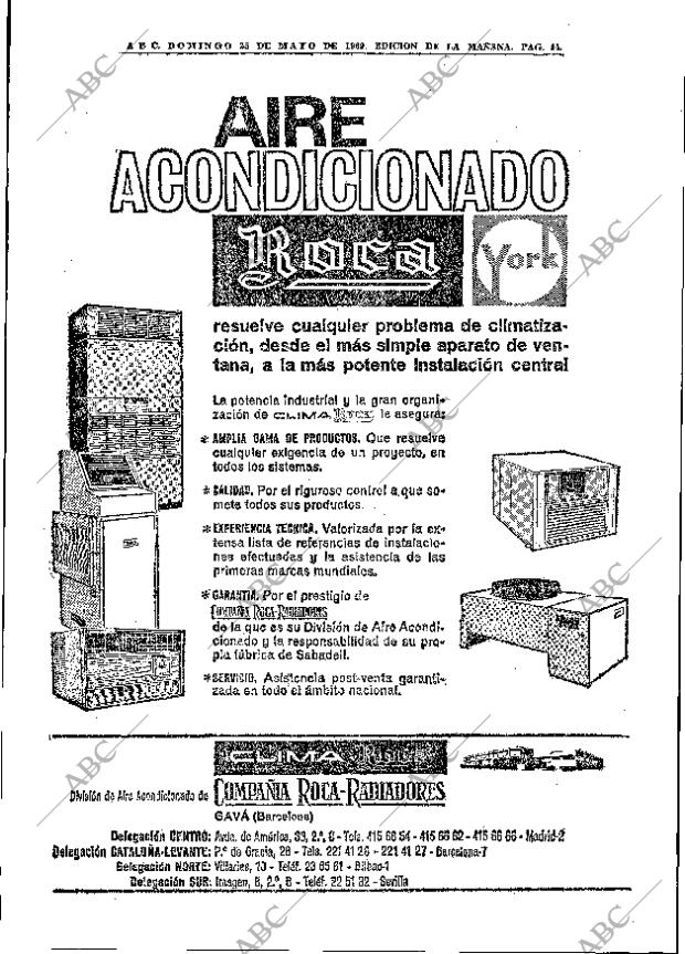 ABC MADRID 25-05-1969 página 54