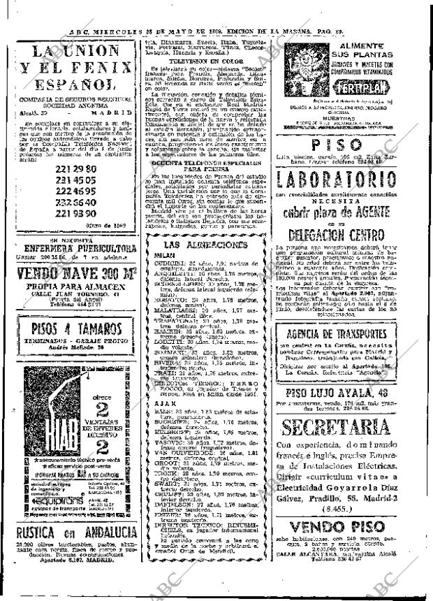 ABC MADRID 28-05-1969 página 106