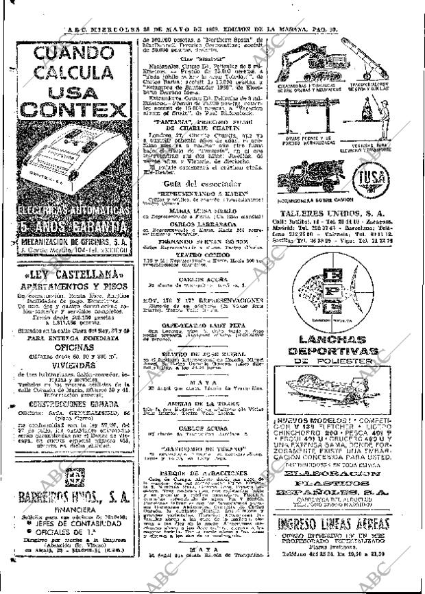 ABC MADRID 28-05-1969 página 116