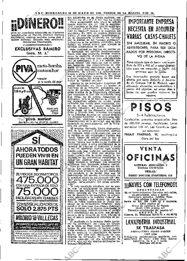 ABC MADRID 28-05-1969 página 60