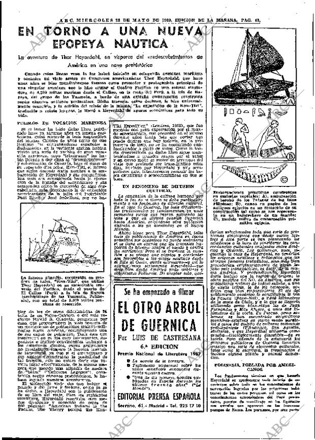 ABC MADRID 28-05-1969 página 69