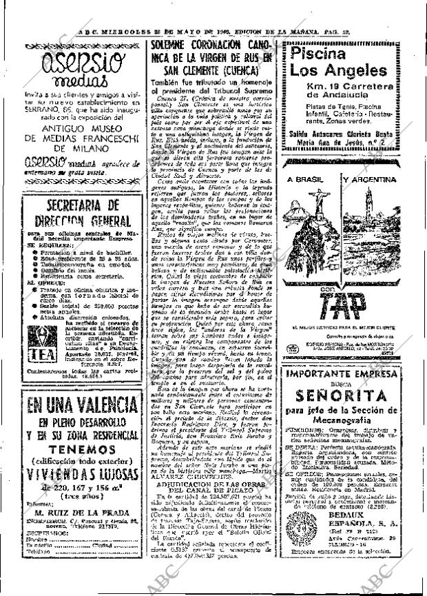 ABC MADRID 28-05-1969 página 78