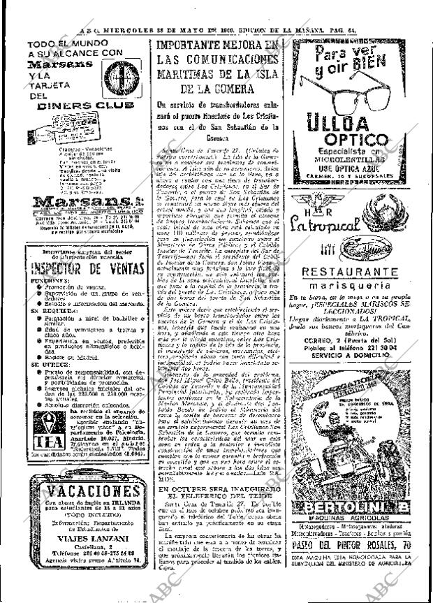 ABC MADRID 28-05-1969 página 80