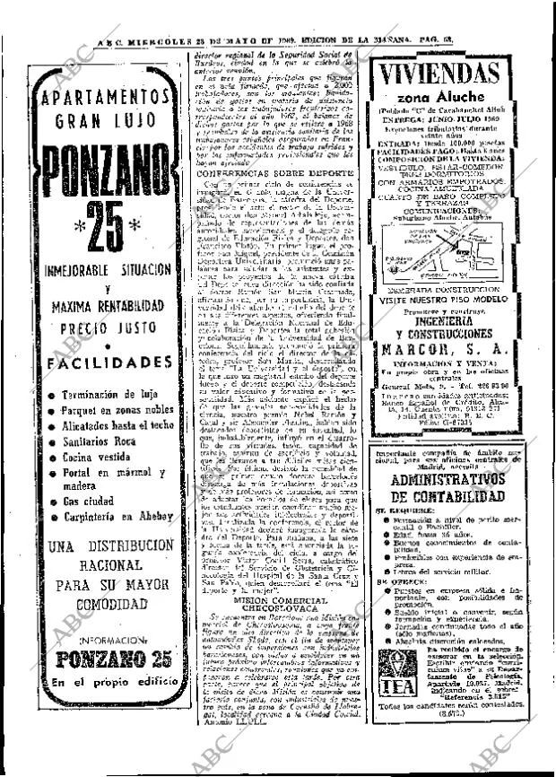 ABC MADRID 28-05-1969 página 84