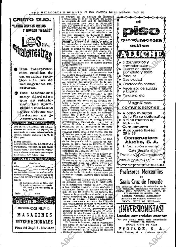 ABC MADRID 28-05-1969 página 92