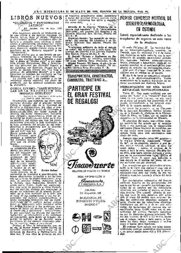 ABC MADRID 28-05-1969 página 95