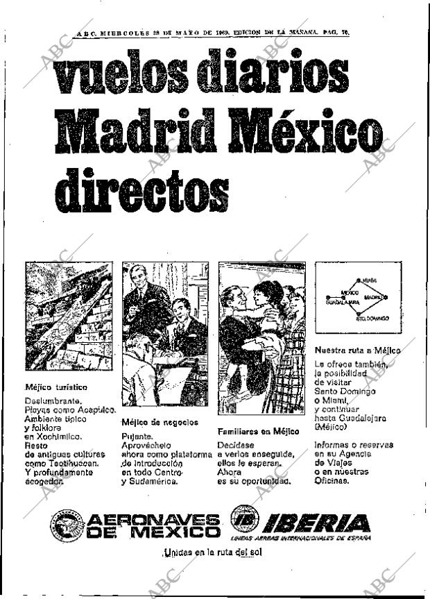 ABC MADRID 28-05-1969 página 96