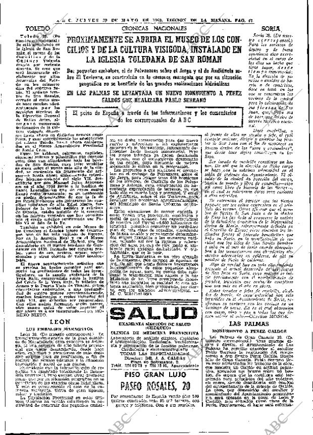 ABC MADRID 29-05-1969 página 65