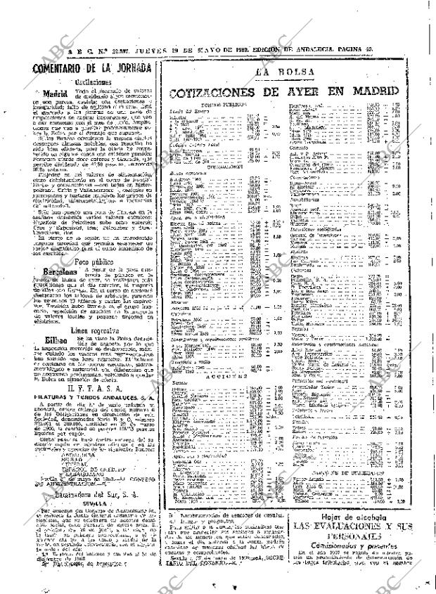 ABC SEVILLA 29-05-1969 página 49