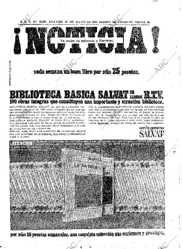 ABC SEVILLA 29-05-1969 página 54