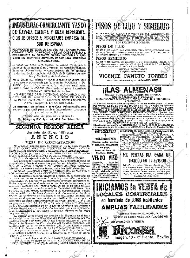 ABC SEVILLA 29-05-1969 página 74