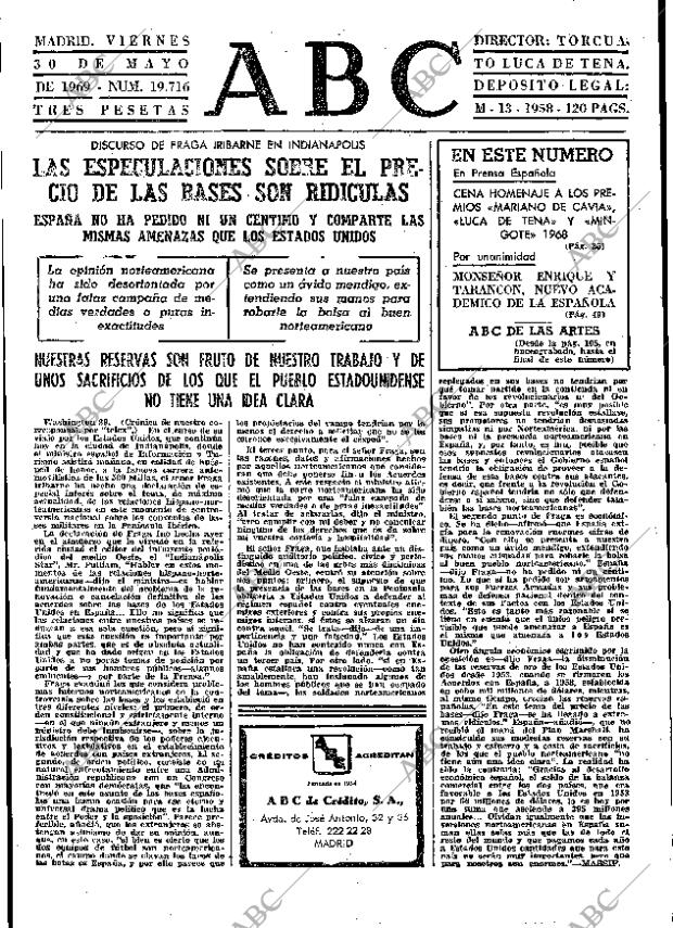 ABC MADRID 30-05-1969 página 31